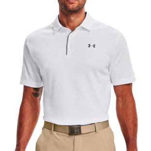Polo Blanc Homme Under Armour Tech Polo 1290140 vue 0