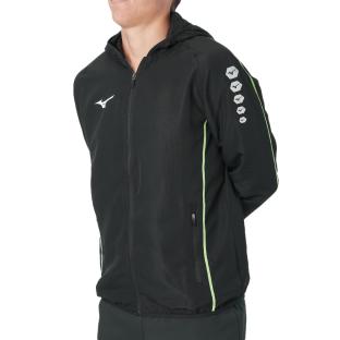 Veste Noir Homme Mizuno Nagasaki vue 0