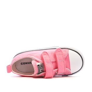 Baskets Roses Fille Converse Chuck Taylor All Star 709447C vue 4