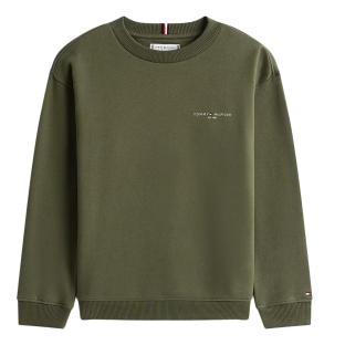 Sweat Vert Garçon Tommy Hilfiger Mini Corp vue 0
