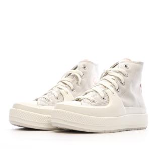 Baskets Blanches Homme Converse All Star Construct vue 6