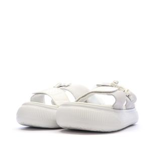 Claquettes Beiges Femme Puma Suede vue 6