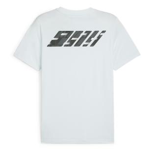 T-shirt Bleu Homme Puma Graphic vue 2