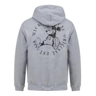 Sweat à Capuche Gris Mixte Disney Mickey Circle 1928 vue 0