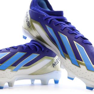 Chaussures de football Bleu Homme Adidas X Crazyfast League Fg Messi vue 0