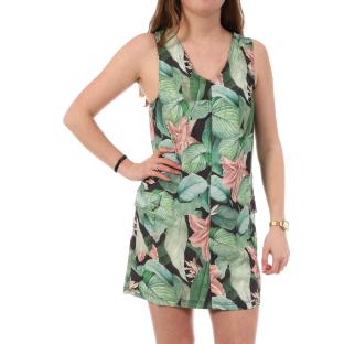Robe Verte/Rose Femme Kaporal BENAE vue 0