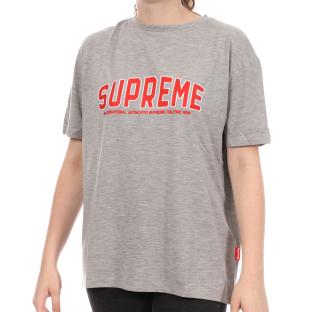 T-shirt Gris Femme Supreme Grip Flora pas cher