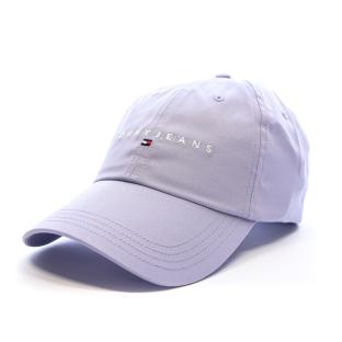 Casquette Violet Mixte Tommy Hilfiger Linear Logo 6 pas cher
