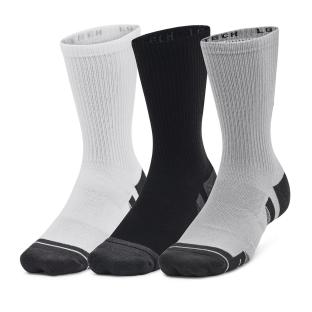 Lot de 3 Paires de Chaussettes Blanches/Grises/Noires Homme Under Armour Performance Tech vue 0