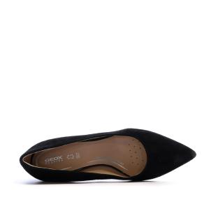 Escarpins Noirs Femme Geox Bigliana vue 4