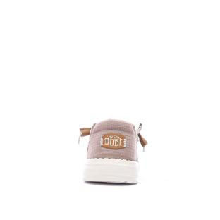 Chaussures Gris Chiné Femme Hey Dude Wendy Stretch vue 3