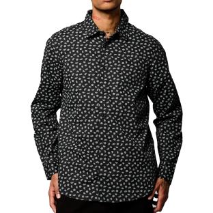 Chemise Noire Homme Kaporal BAYUN pas cher