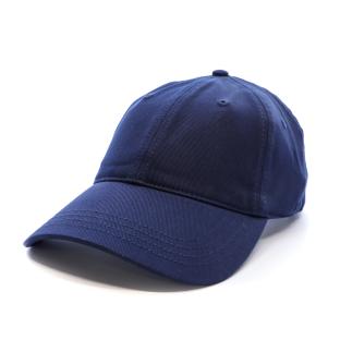 Casquette Marine Mixte Lacoste Monochrome Cotton Twill pas cher