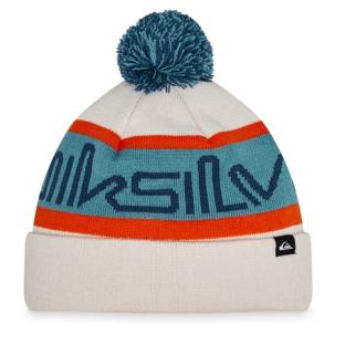 Bonnet Blanc/Bleu Homme Quiksilver Summit vue 0