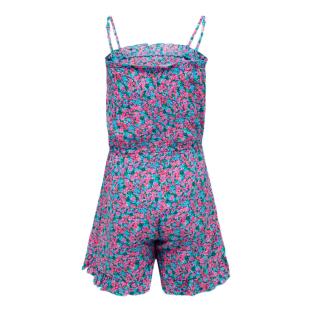 Combishort Bleu/Rose Fille Kids ONLY Kognova vue 2