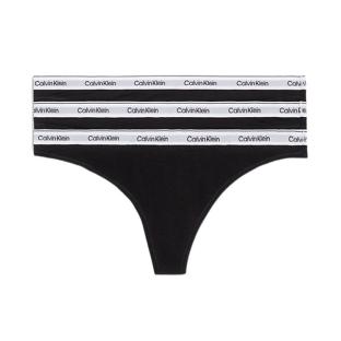 X3 Stings NoirHomme Calvin Klein Thong pas cher
