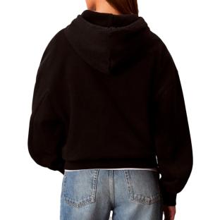 Sweat à Capuche Noir Calvin Klein Jeans French vue 0