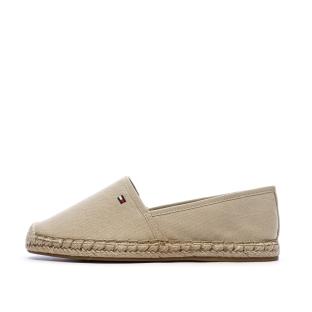 Espadrilles Beige Femme Tommy Hilfiger Flag Canvas vue 0