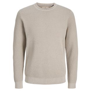 Pull Beige Homme Jack & Jones Noah pas cher