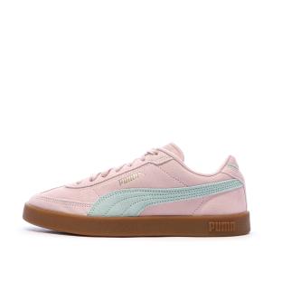 Baskets Rose/Turquoise Femme Puma Club Ii Era Suede pas cher