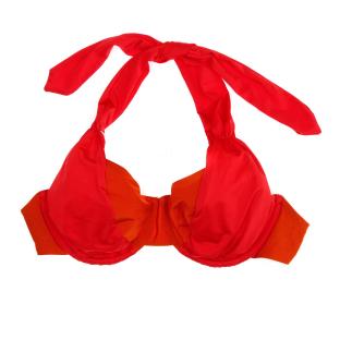 Haut de Bikini Rouge/Orange Femme Nana Cara Venus pas cher