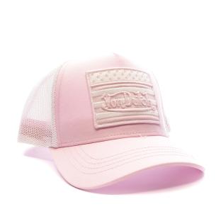 Casquette Rose Homme Von Dutch FLAG vue 2