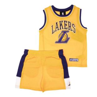 LOS ANGELES Ensemble de basketball Jaune/Noir Bébé Sport Zone vue 0