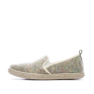 Espadrilles Vertes/Grises Fille Pare Gabia Andu vue 0