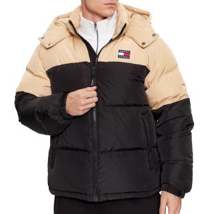 Doudoune Beige/Noir Homme Tommy Hilfiger Alaska pas cher