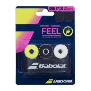 Pack Babolat Duo Syntec Pro / VS Original « FEEL » vue 0