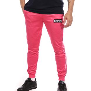 Pantalon de Survêtement Rose Homme Supreme Grip Fran pas cher