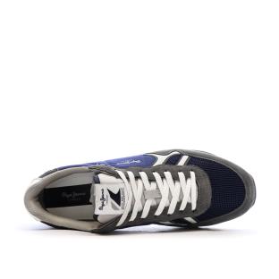 Baskets Gris/Bleu Homme Pepe Jeans Brit Mixt vue 0
