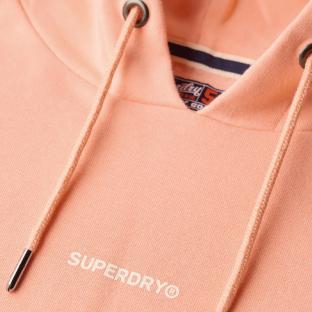Sweat Corail Femme Superdry Plain Hood vue 2