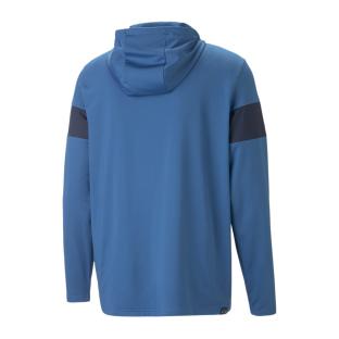 Sweat Bleu HommePuma Colblck vue 2