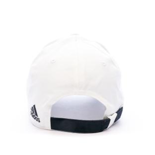 Casquette Blanche Homme Adidas Real Madrid vue 3