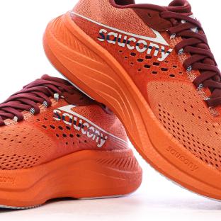 Chaussures de running Rouge Homme Saucony Ride 17 vue 7