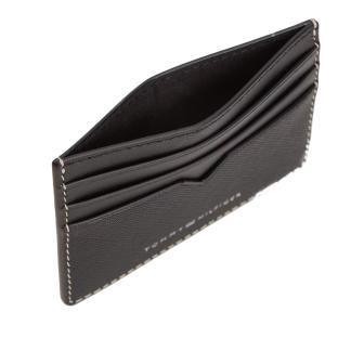 Portefeuille Noir Homme Tommy Hilfiger Saffianos0 vue 0