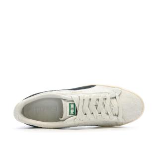 Baskets Blanches/Noires Homme Puma Clyde Teasel vue 0