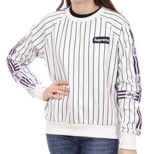 Sweat Blanc Femme Supreme Grip Devote pas cher