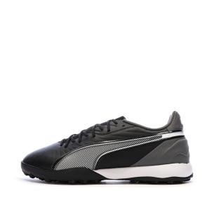 Chaussures de Foot Noires Homme Puma King Match TT pas cher