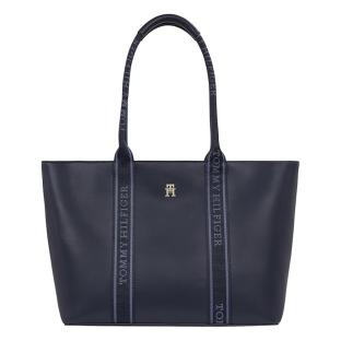 Sac à Main Marine Femme Tommy Hilfiger Logotape Tote pas cher