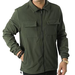 Surchemise Kaki Homme American People AW25 vue 0