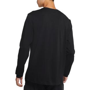 T-shirts Manches Longues Noir Homme Nike Club Tee vue 2