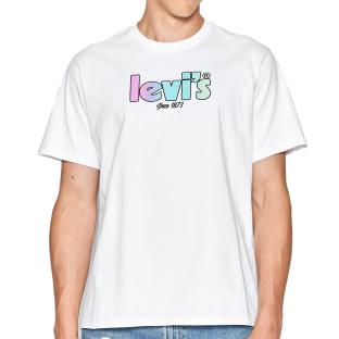 T-shirt Blanc Homme Levi's Neutrals pas cher