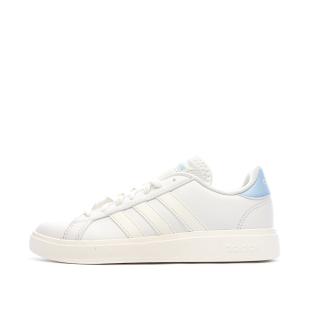 Baskets Blanc Femme Adidas Grand Court Base 2.0 vue 0