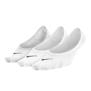x3 Paires de Chaussettes invisible Blanc Nike Lightweight pas cher
