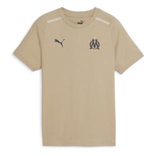 OM T-shirt Marron Garçon Puma 771943 pas cher