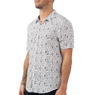 Chemise Imprimé Blanche Homme Sun Valley SUVI vue 0