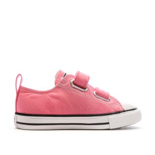 Baskets Roses Fille Converse Chuck Taylor All Star 709447C vue 2