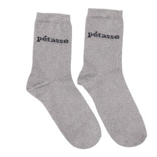Chaussettes Grises Femme Twinday Pétasse vue 0